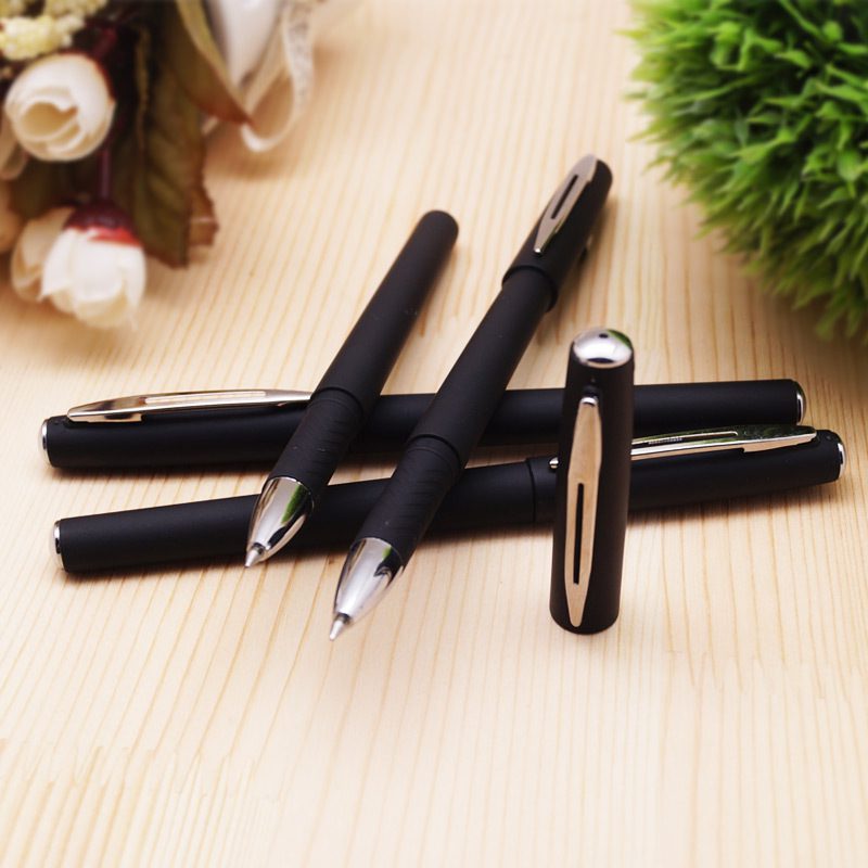 廣告簽字筆 - 卡西亞 筆芯:0.5mm黑色中性筆芯 拔帽型黑色中性筆,書寫流利不斷墨,專業訂製logo。 客製 - 卡西亞 7580_Pen_01