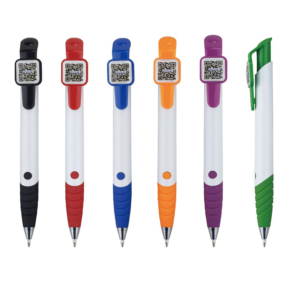 QR廣告筆 - 卡西亞 此紀念品已暫停供應,直至另行通知。不便之處,敬請原諒! 客製 - 卡西亞 9042_pen_1