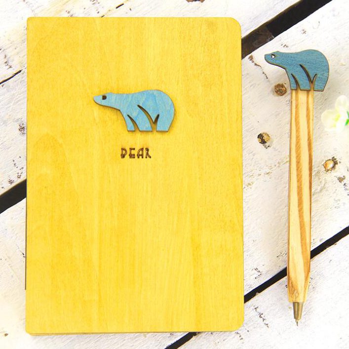 木制筆記本 - 卡西亞 卡西亞 客製 - 卡西亞 20493_Notebook_1