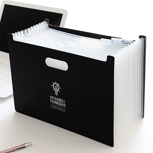風琴包伸縮式桌面書立File袋 - 卡西亞 可立式風琴包文件袋: 標籤分類索引,更方便查找資料; 磨砂封面,防水防污更好奧華文件; 風琴設計,13袋,可收納更多資料。 客製 - 卡西亞 20993_File_Bag_01
