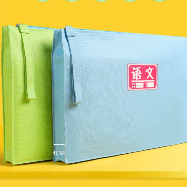 A4文件袋 - 卡西亞 立體款,4CM風琴,可大容量收納。 防水內襯,更好地保護收納物品。 編織帆布,耐髒耐用。 可書寫標籤,分類方便,不怕丟失。 客製 - 卡西亞 24068_bag_01