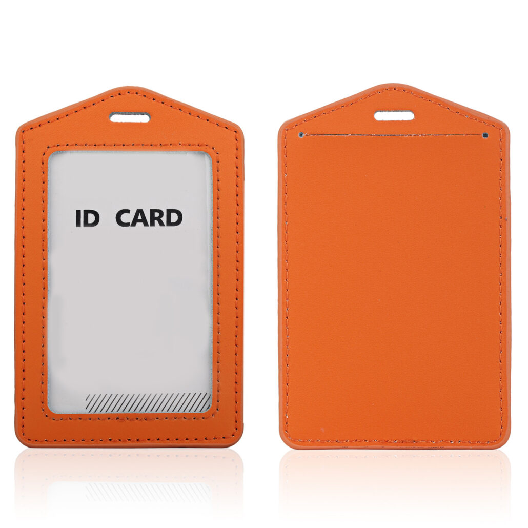 皮製證件套 - 卡西亞 卡西亞 客製 - 卡西亞 9940_PU_Badge_Holder_01